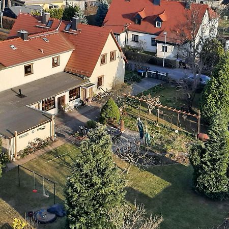 Ferienwohnung Am Elberadweg Dresde Exterior foto