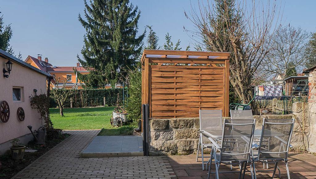 Ferienwohnung Am Elberadweg Dresde Exterior foto