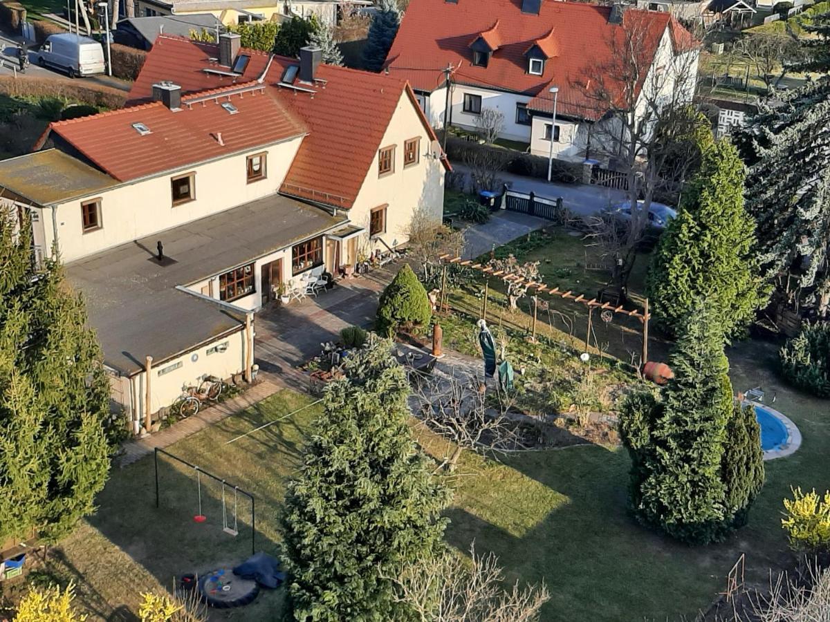 Ferienwohnung Am Elberadweg Dresde Exterior foto